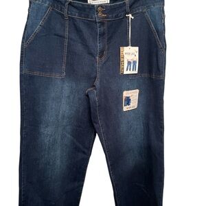 Women's Dark Blue Flare Jeans